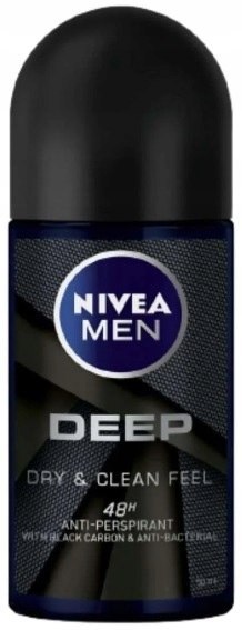 NIVEA ROLL ON MEN DEEP BLACK CARBON AMAZONIA 50ML