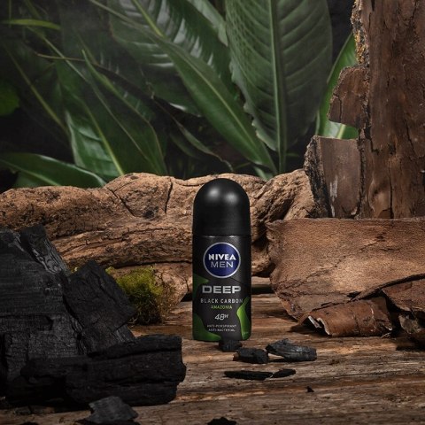 NIVEA ROLL ON MEN DEEP BLACK CARBON AMAZONIA 50ML