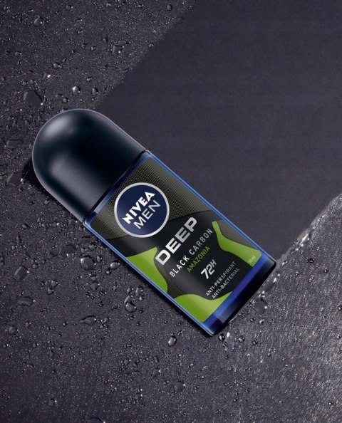 NIVEA ROLL ON MEN DEEP BLACK CARBON AMAZONIA 50ML