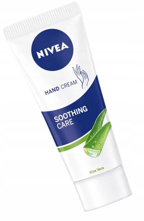 NIVEA SOOTHING CARE Krem do rąk suchych dłoni z aloesem nawilżający 75ml