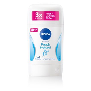 Nivea Fresh Natural, w sztyfcie dla kobiet, 50 ml