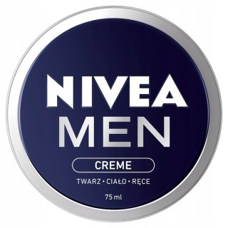 Nivea Men CREME Krem Do Twarzy, Ciała i Rąk 75 ml