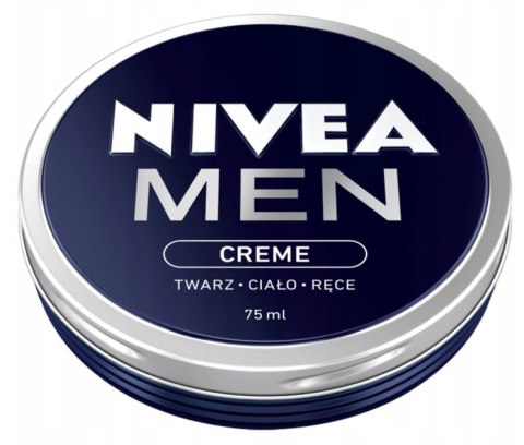 Nivea Men CREME Krem Do Twarzy, Ciała i Rąk 75 ml