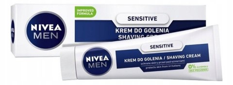 Nivea Men Shaving Krem do golenia cera wrażliwa