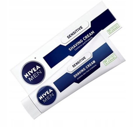 Nivea Men Shaving Krem do golenia cera wrażliwa