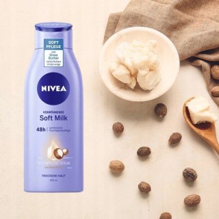 Nivea Soft Milk Balsam do Skóry Suchej z Masłem Shea 400 ml