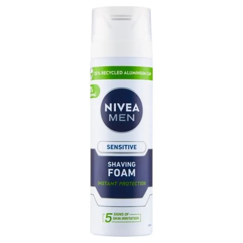 Nivea men sensitive pianka do golenia 200 ml