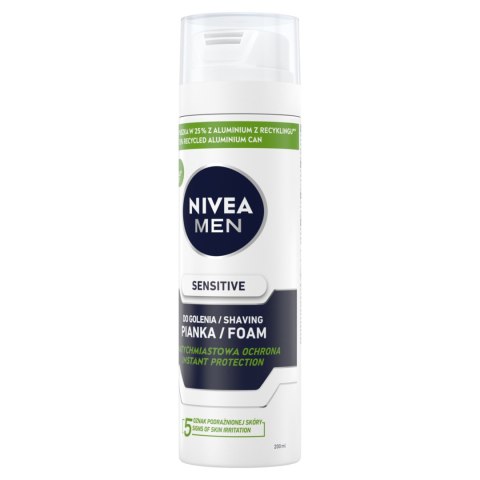 Nivea men sensitive pianka do golenia 200 ml