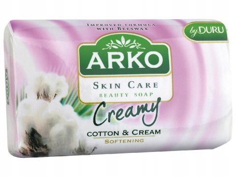 Arko cotton&moisturizers mydło w kostce 90 g