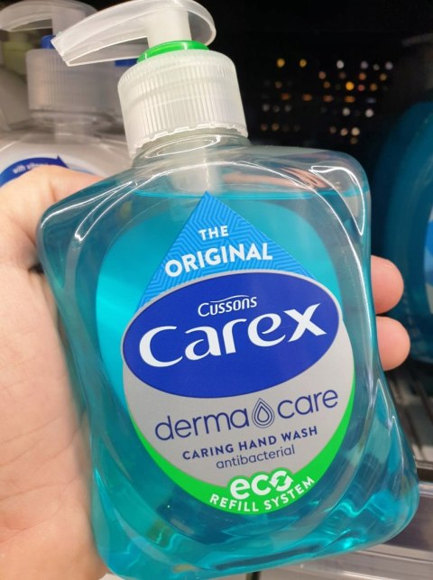 CAREX PURE BLUE MYDŁO 250ML ANTYBAKTERYJNE