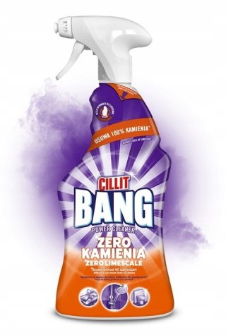 CILLIT BANG Spray Zero Kamienia do Sprzątania w Kuchni i Łazience 750 ml