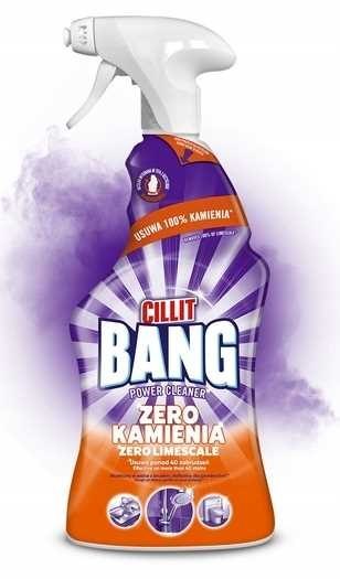 CILLIT BANG Spray Zero Kamienia do Sprzątania w Kuchni i Łazience 750 ml