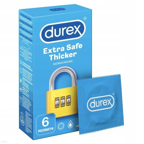 Durex prezerwatywy Extra Safe 6 sztuk