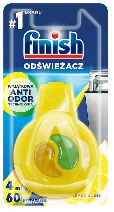 FINISH ZPACH DO ZMYWARKI 4ML 60 CYKLI LEMON