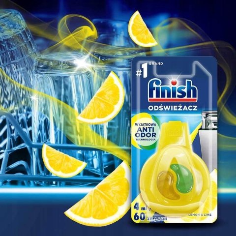 FINISH ZPACH DO ZMYWARKI 4ML 60 CYKLI LEMON