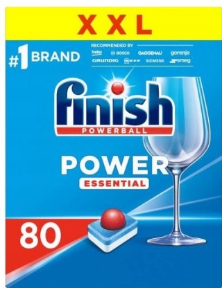 Finish Powerball All In 1 Essential Tabletki Do Zmywarki 80 Szt