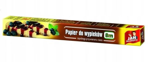 JAN NIEZBĘDNY PAPIER DO WYPIEKÓW PIECZENIA 8m + 2m gratis