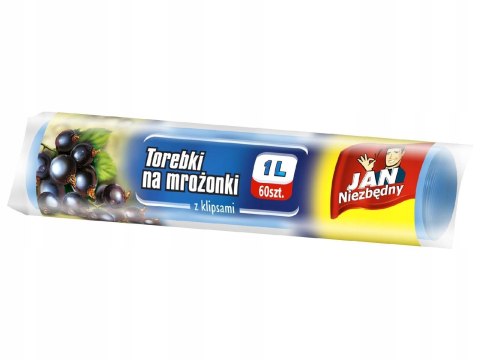 JAN NIEZBĘDNY TOREBKI DO MROŻONKI 1L 60SZT