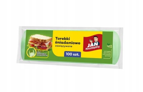 JAN NIEZBĘDNY TOREBKI ŚNIADANIOWE WIĄZANE 100 SZT