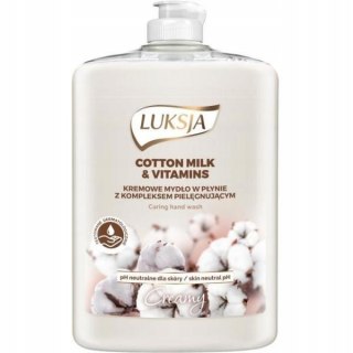 LUKSJA MYDŁO 500ml COTTON MILK & PROVITAMIN B5