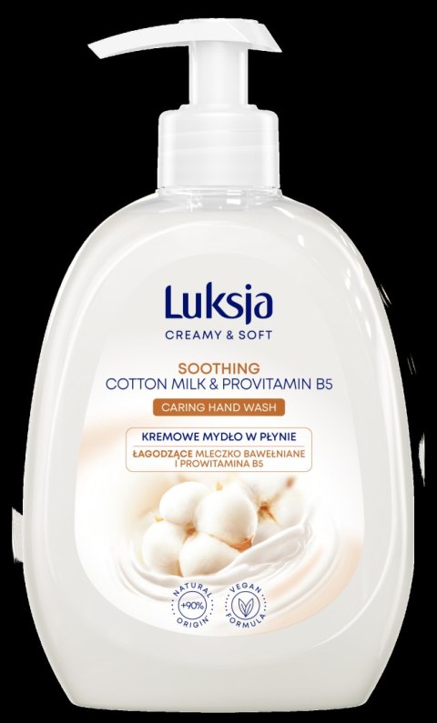 LUKSJA MYDŁO 500ml COTTON MILK & PROVITAMIN B5