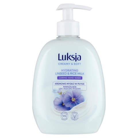 LUKSJA MYDŁO W PŁYNIE 500 ml POMPKA LINSEED