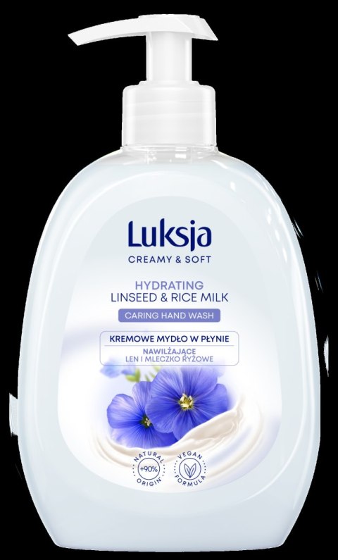 LUKSJA MYDŁO W PŁYNIE 500 ml POMPKA LINSEED