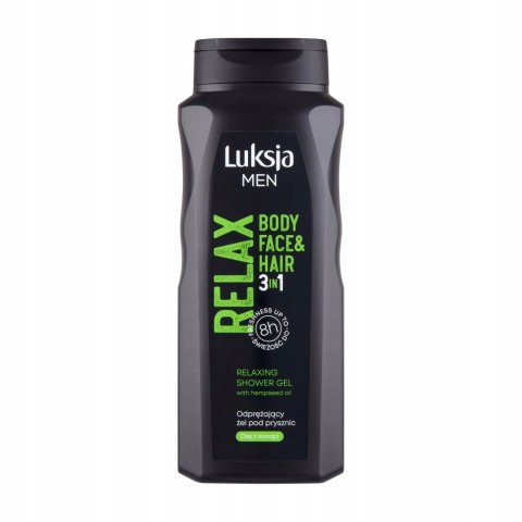 LUKSJA ŻEL POD PRYSZNIC 3W1 500ML MEN RELAX