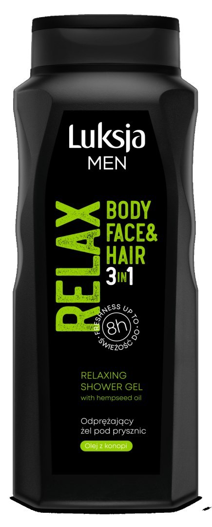 LUKSJA ŻEL POD PRYSZNIC 3W1 500ML MEN RELAX