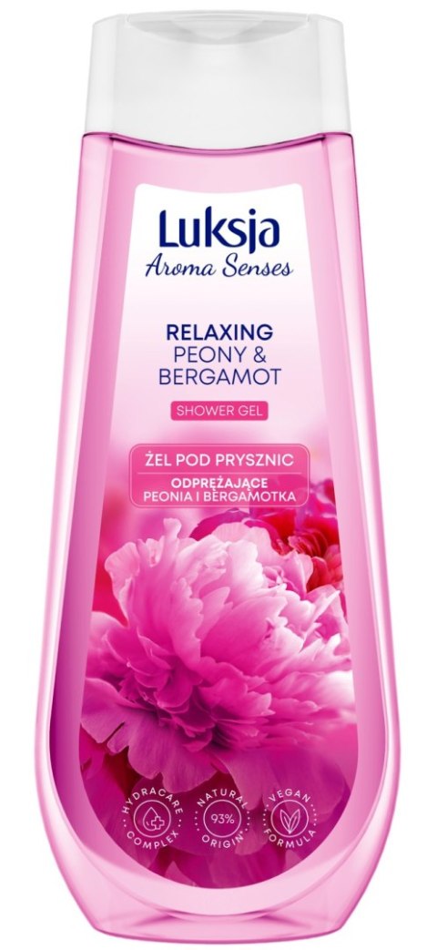 LUKSJA ŻEL POD PRYSZNIC 500ML PEONY