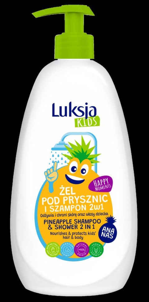 Luksja Kids Żel Pod Prysznic i Szampon 2 w 1 500ml