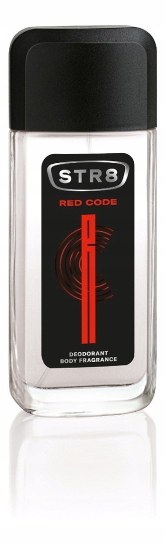 STR8 DEZODORANT 85ML SZKŁO Red Code