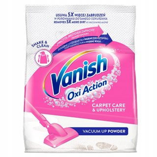 Vanish Gold proszek do prania czyszczenia dywanów tapicerki Oxi Action 650g