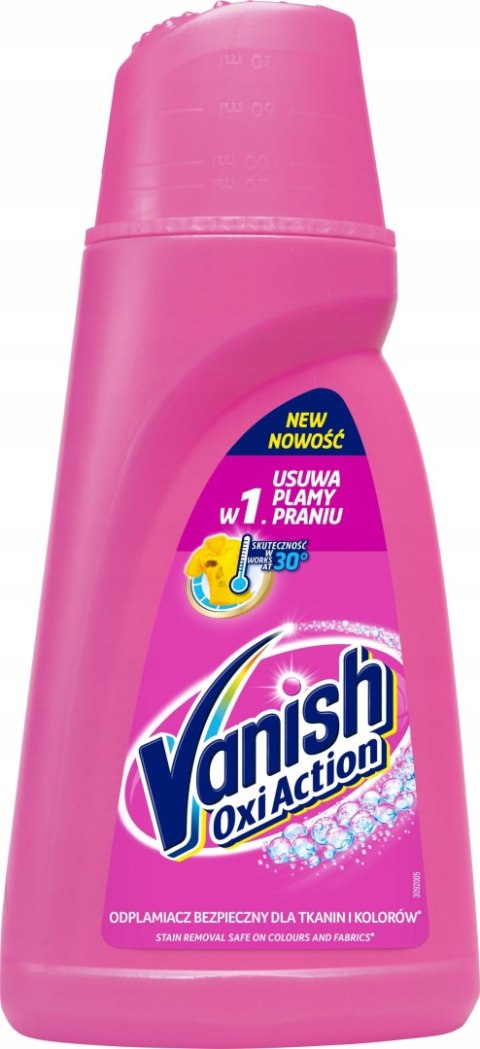 Vanish OXI PINK odplamiacz w płynie do koloru 1 L