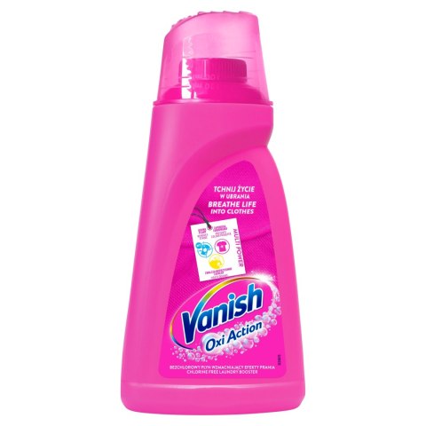 Vanish OXI PINK odplamiacz w płynie do koloru 1 L