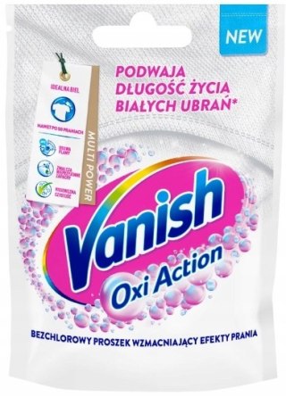 Vanish odplamiacz wybielacz proszek do tkanin białych Oxi Action White 30 g