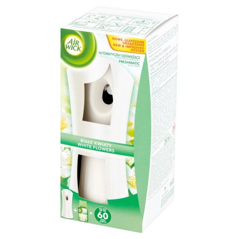 Air Wick Freshmatic Odświeżacz Powietrza Białe Kwiaty zapach Komplet 250 ml