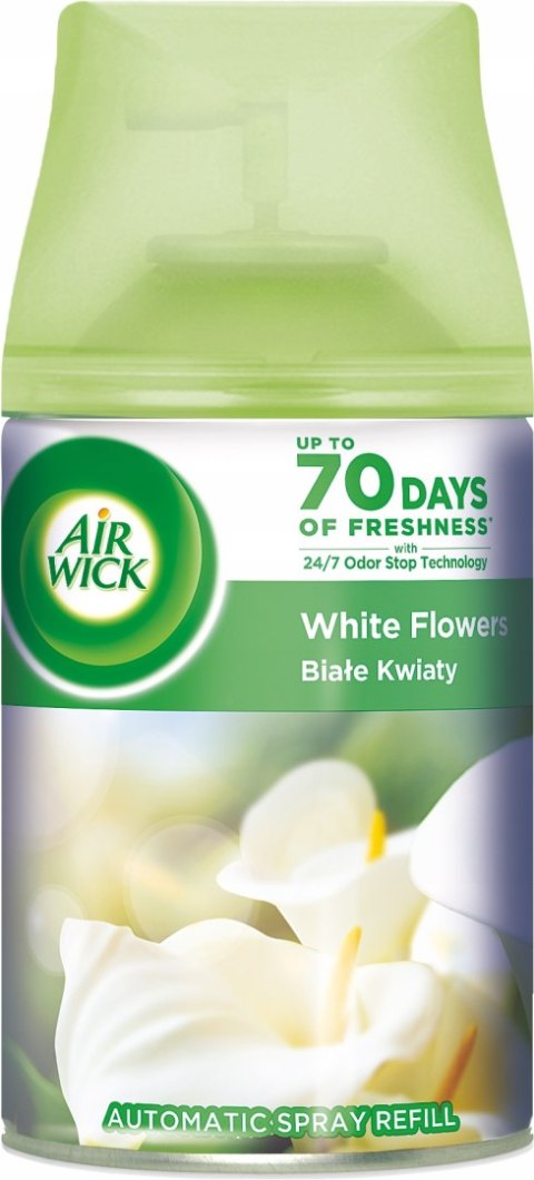 Air Wick Freshmatic Odświeżacz Powietrza Białe Kwiaty zapach Komplet 250 ml