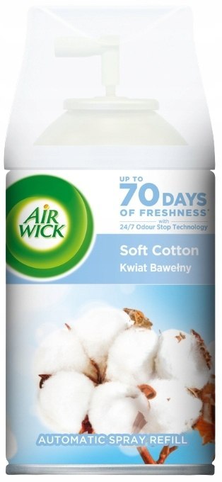 Air Wick zapas do odświeżacza Kwiat Bawełny 250ml