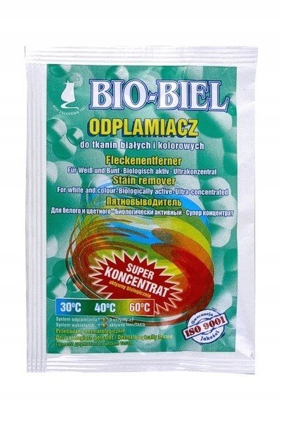 BIO-BIEL ODPLAMIACZ SASZETKA 35G