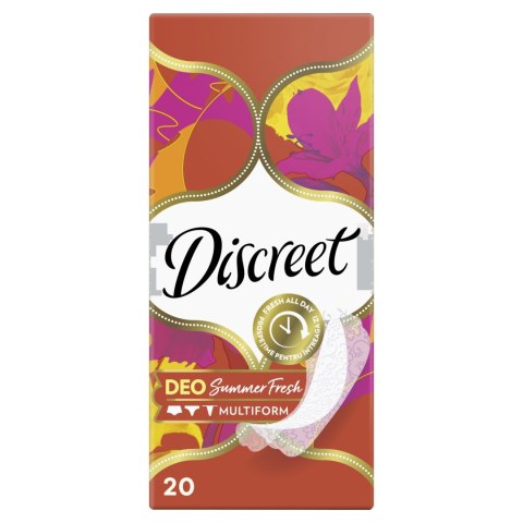 Discreet Wkładki Higieniczne 20szt Summer Fresh