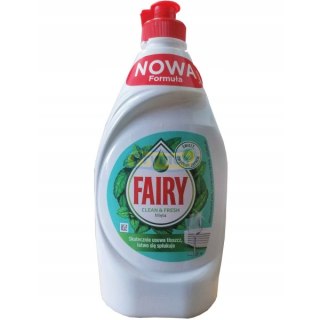 FAIRY Płyn do mycia naczyń Mięta 430ml