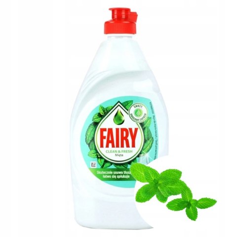 FAIRY Płyn do mycia naczyń Mięta 430ml