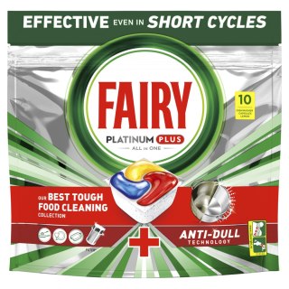 FAIRY TABLETKI DO ZMYWAREK PLATINUM PLUS (10) LEMO