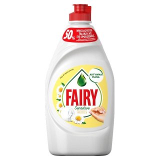 Fairy Sensitive Rumianek witamina E Płyn do naczyń aktywna piana 450ml