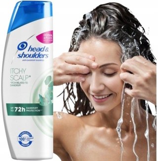 HEAD&SHOULDERS ITCHY SCALP SZAMPON DO WŁOSÓW PRZECIWŁUPIEŻOWY KOJĄCY 400 ml