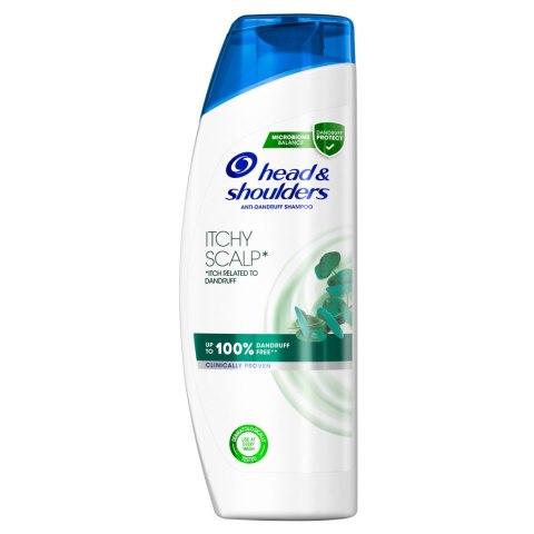 HEAD&SHOULDERS ITCHY SCALP SZAMPON DO WŁOSÓW PRZECIWŁUPIEŻOWY KOJĄCY 400 ml