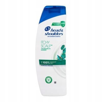 HEAD&SHOULDERS ITCHY SCALP SZAMPON DO WŁOSÓW PRZECIWŁUPIEŻOWY KOJĄCY 400 ml