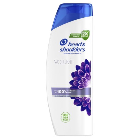 HEAD&SHOULDERS VOLUME SZAMPON DO WŁOSÓW PRZECIWŁUPIEŻOWY NA OBJĘTOŚĆ 400ml