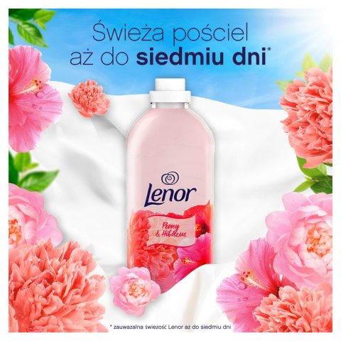 LENOR PŁYN DO PŁUKANIA TKANIN PEONY HIBISCUS piwonia i hibiskus 1200ml